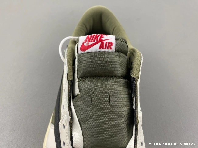 Official Maikesneakers 1 LOW DM7866-200 X JORDAN MEDIUM OG SCOTT TRAVIS OLIVE AIR 0716